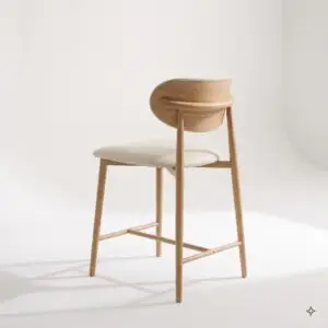 BAR WOODEN (דמוי עור, גוון טבעי\אגוז) - אלון
