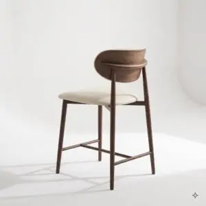 BAR WOODEN (דמוי עור, גוון טבעי\אגוז) - אגוז-אמריקאי
